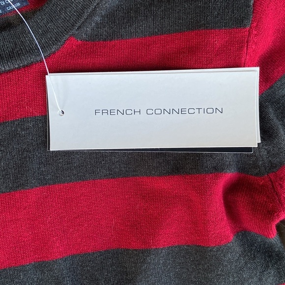 French Connection NWT Bambi Striped Sweater Dress - Picture 5 of 13